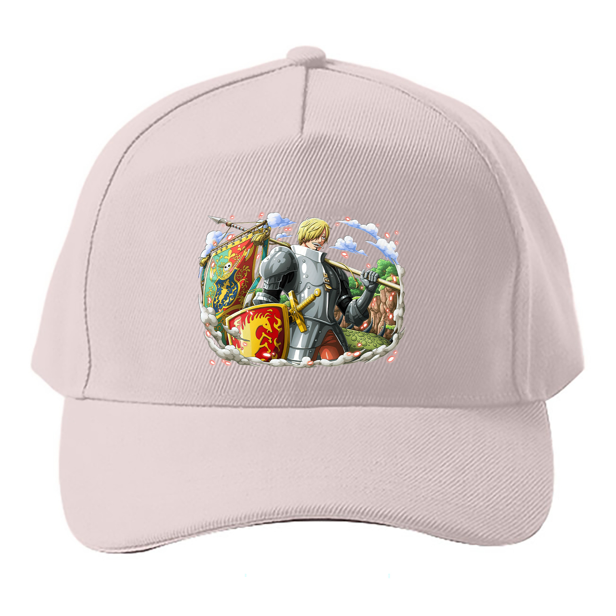 （画像用） ワンピース サンジ ONE PIECE Sanji ベースボールキャップ 綿100％ 男女兼用 帽子 スポーツ